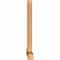 Ekena Millwork Portland Timber Gable Bracket, Western Red Cedar, 60"W x 40"H x 3 1/2"D x 3 1/2"F, 16/12 Pitch GBW060X40X0404POR00SWR - alternate 3